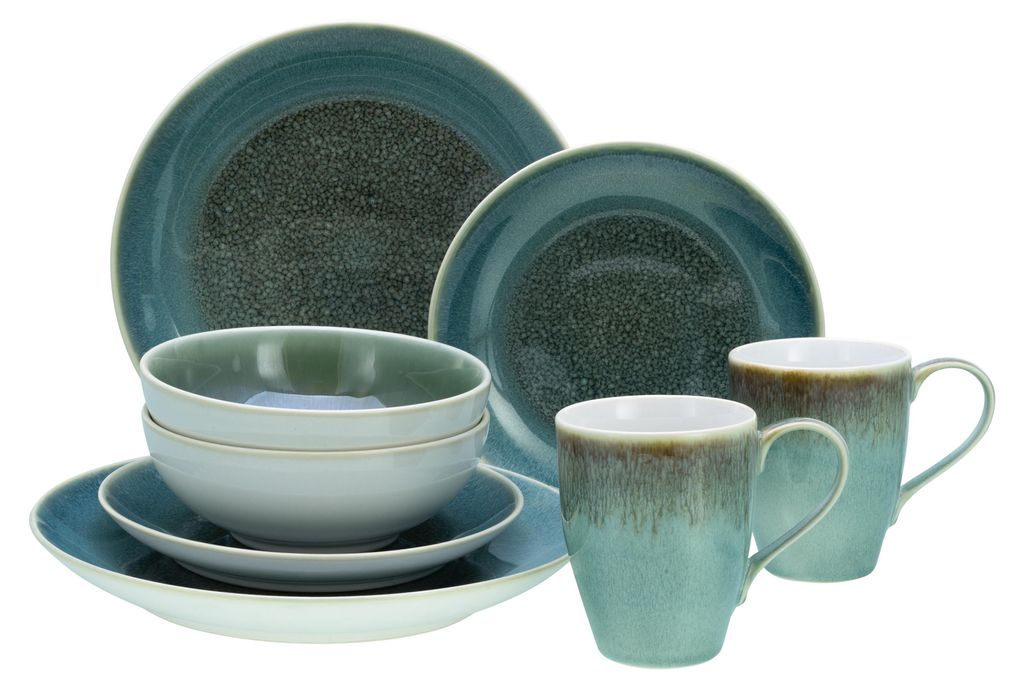 CreaTable, 25863, Caldera Grün, Kombiservice 8-tlg, Produktbild 