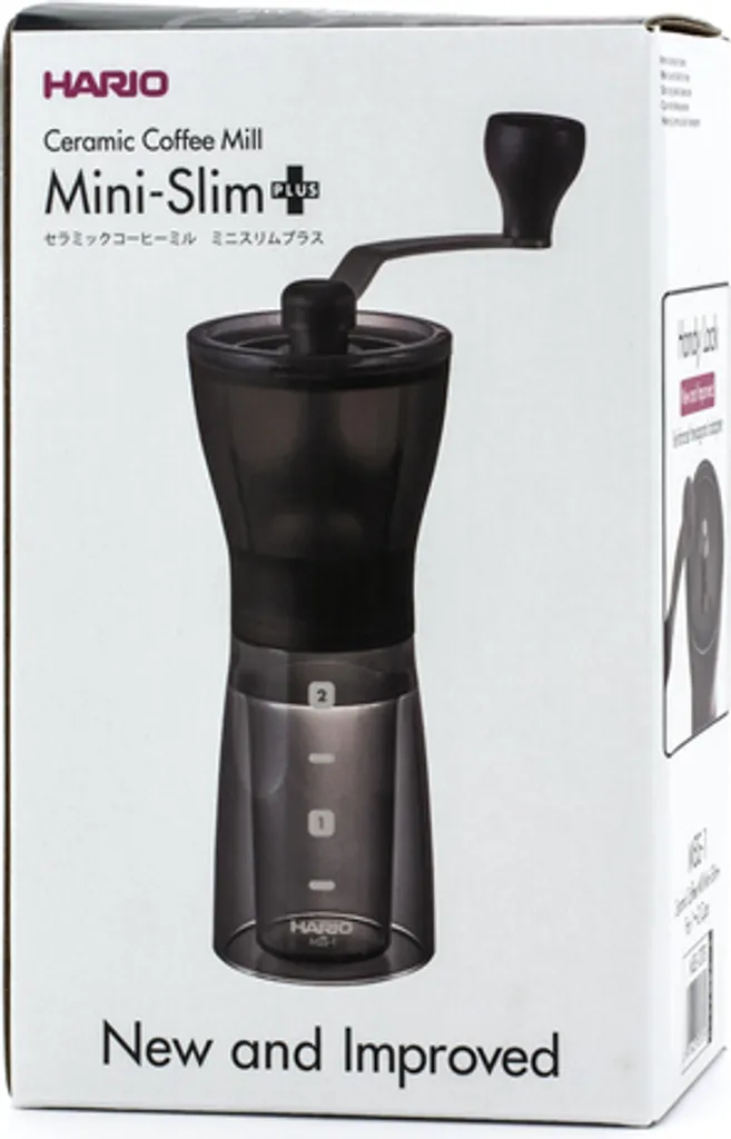 Petit moulin à café manuel Hario pour voyage et camping modèle Slim Plus - 20