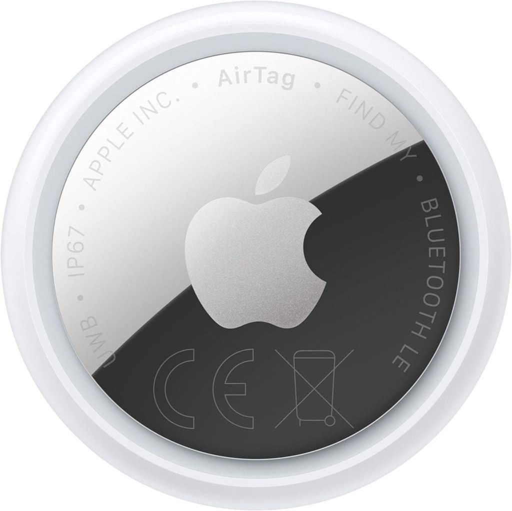 Apple AirTag, Element, Wyszukiwarka, Srebrny, Biały, Zdjęcie produktu 