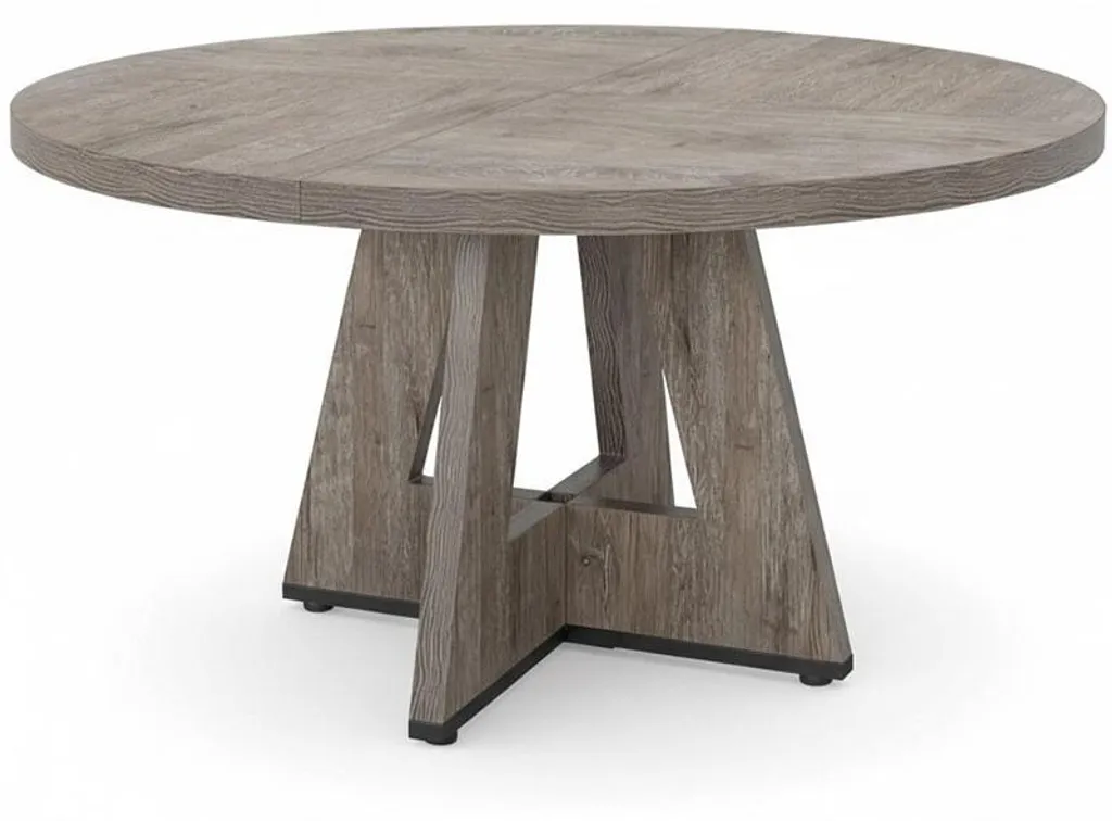 Table basse grise 120 cm HOGA-XK00468XX : Design scandinave robuste