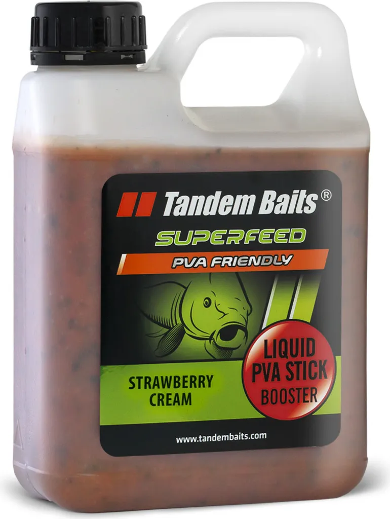 Liquid PVA Stick Booster Fraise Crémeuse SuperFeed 1000ml Attractif
