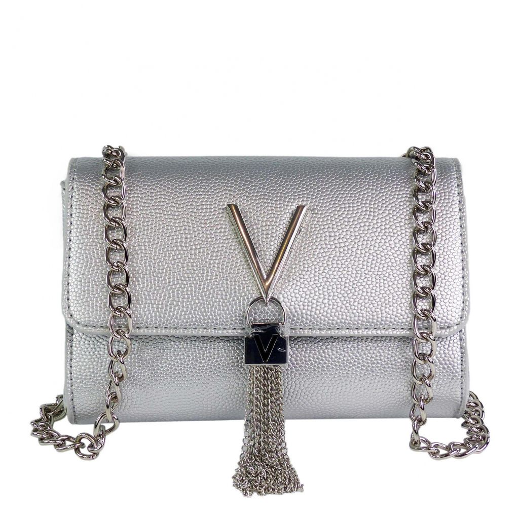 VALENTINO BAGS Divina Umhängetasche Silber Produktbild 