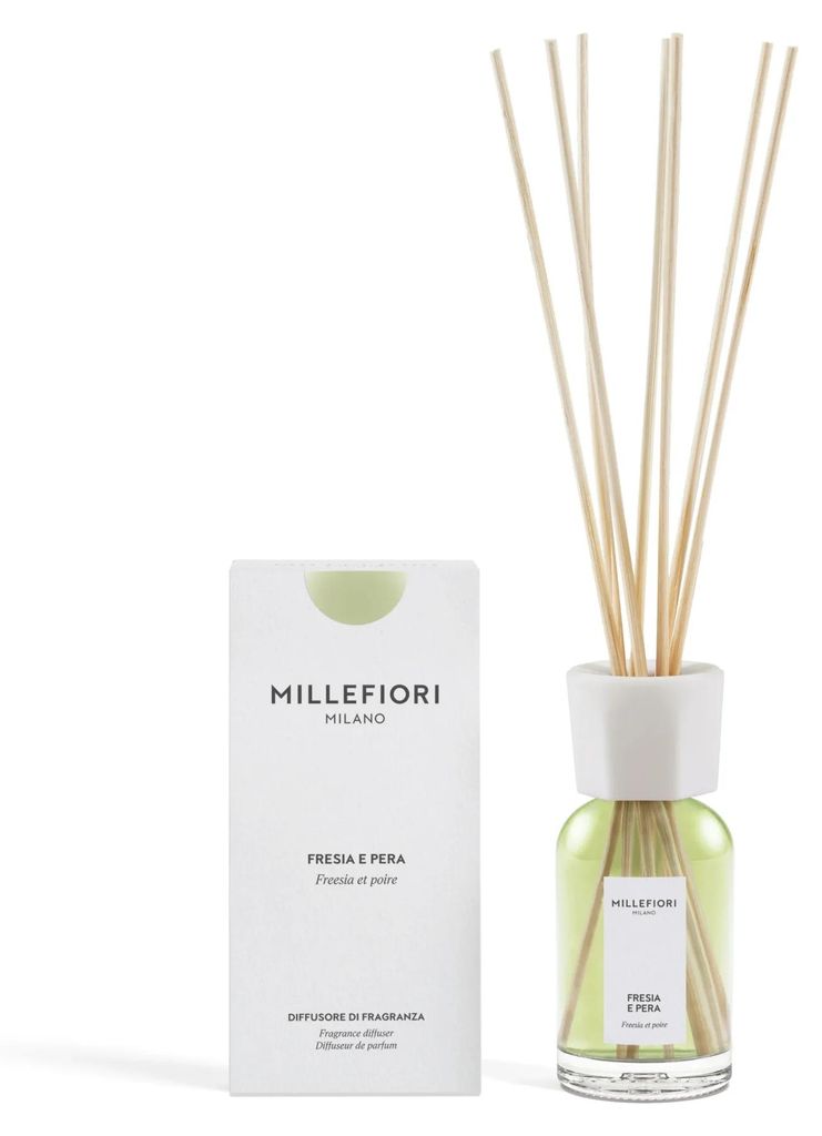 Difusor de ambiente Millefiori Milano, aroma Fresia y Pera, Imagen del producto 