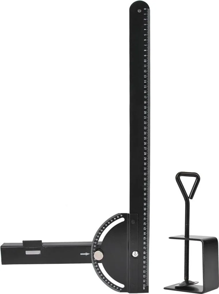 Outil de mesure pour le travail du bois avec règle mobile de 550 mm pro