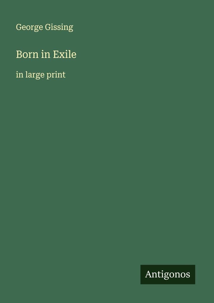 Born in Exile