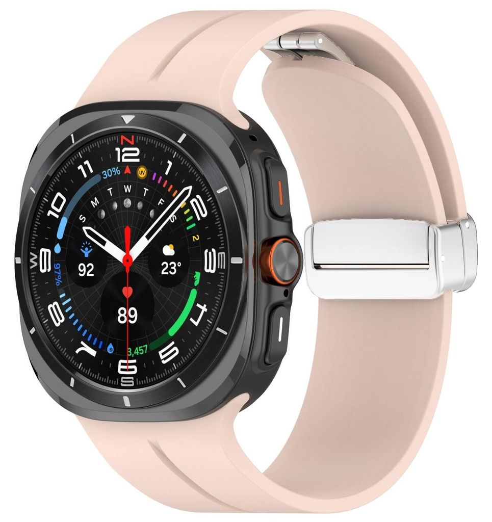 Pro Samsung Galaxy Watch Ultra 47mm Groove Silicone Strap Obrázek produktu 