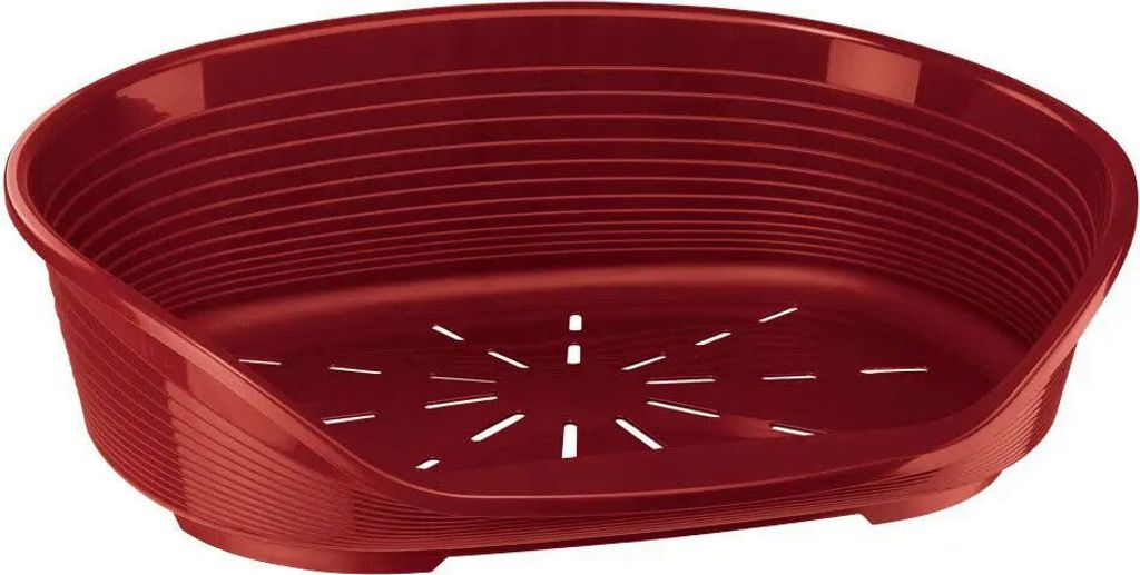 Ferplast hundekorb siesta deluxe 93,5 x 68 cm bordeaux