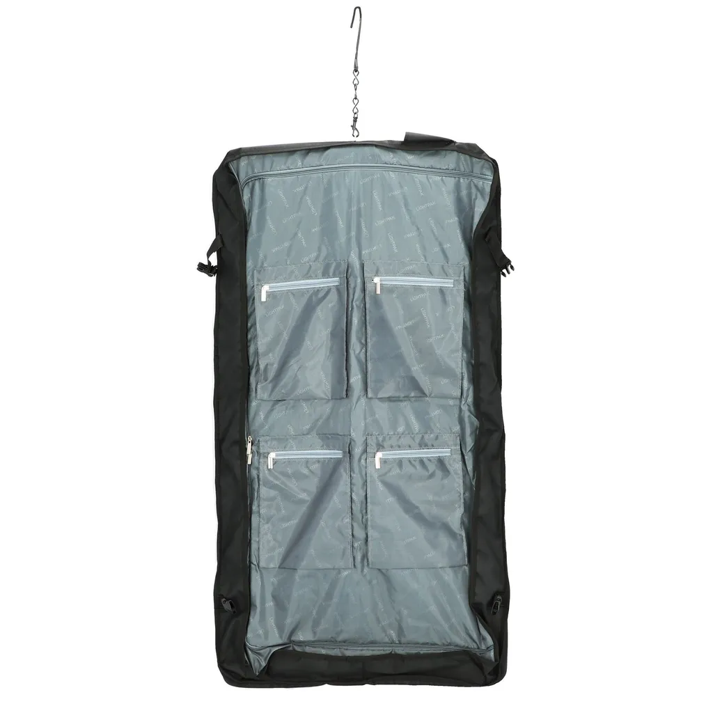 LIGHTPAK Kleidersack Noir en Polyester Robuste pour Costume et Voyage - 8
