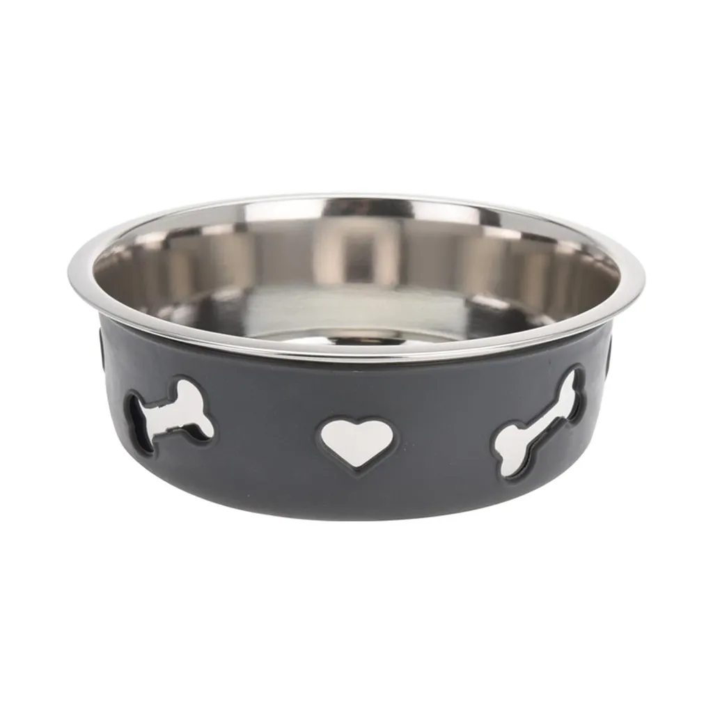 Ciotola Cane 21x7 cm Acciaio Inox - Collezione Cani Professionale