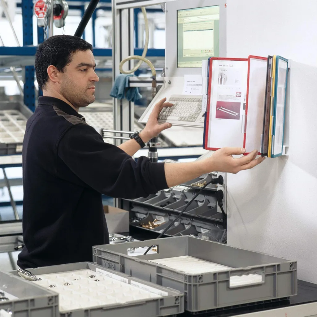 Leggio Durable Vario Wall 10 (556700) per Sicurezza sul Lavoro A4 - 2