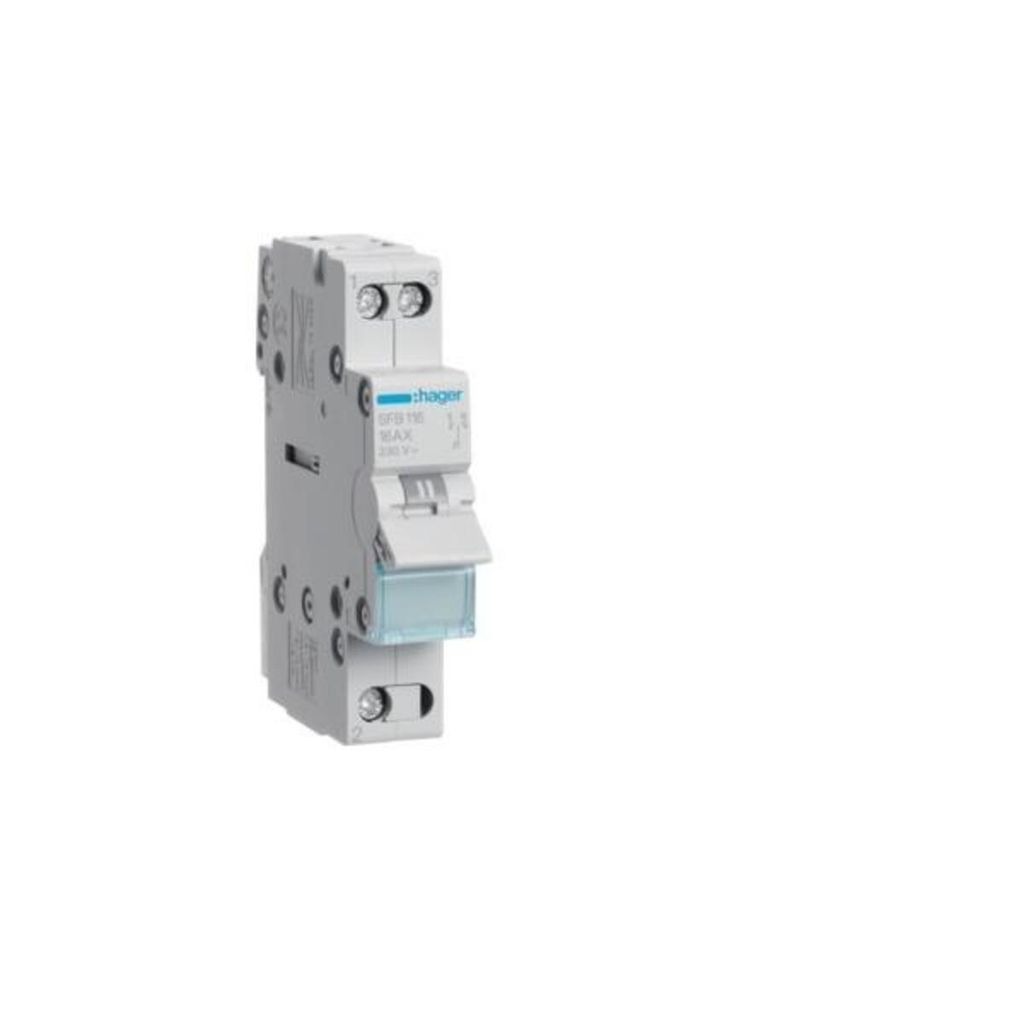 Hager SFB116 AC Eingangsfrequenz: 50/60, Nominale Produktbild 