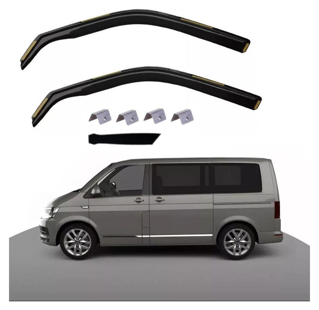 2-teiliges Set Windabweiser für VW TRANSPORTER T5/T6 2003–2019