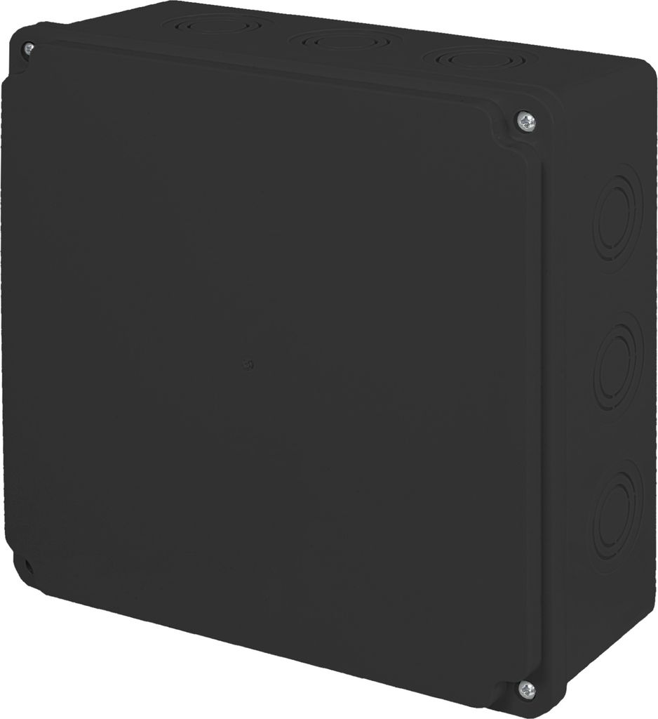 Abzweigkasten 200X200X80 SCHWARZ Verteilerkasten Produktbild 