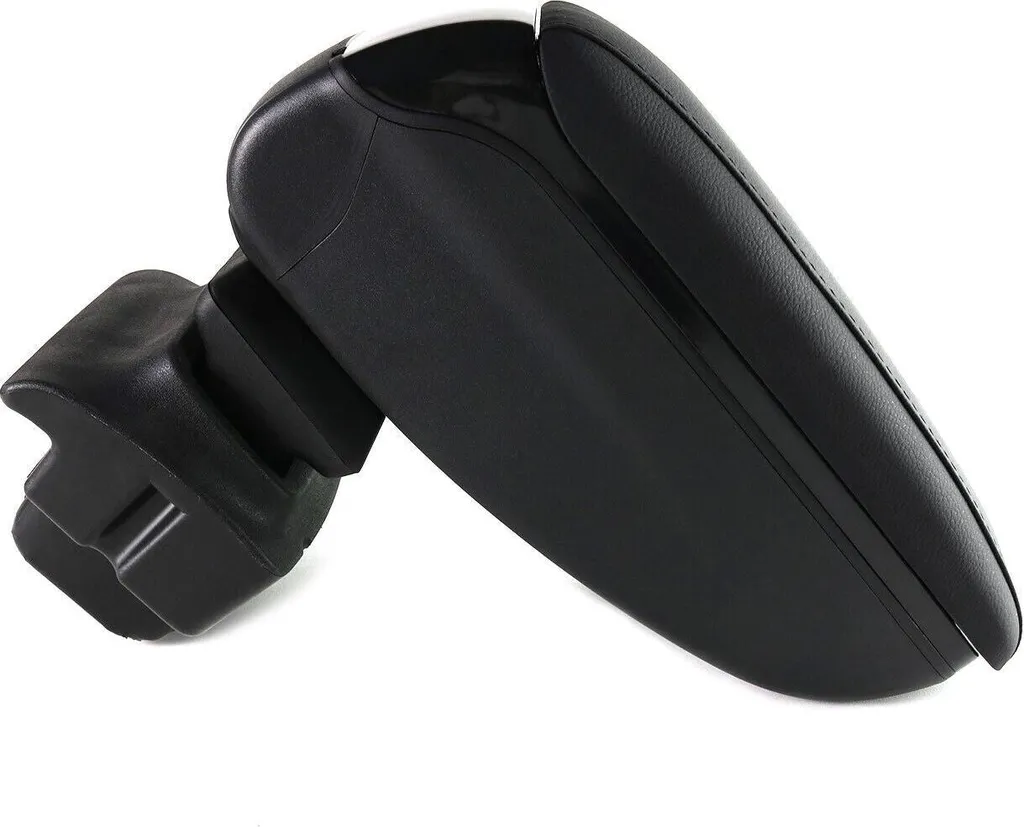 Bracciolo centrale per Ford Focus notchback 2011-2014 Finto cuoio ABS nero