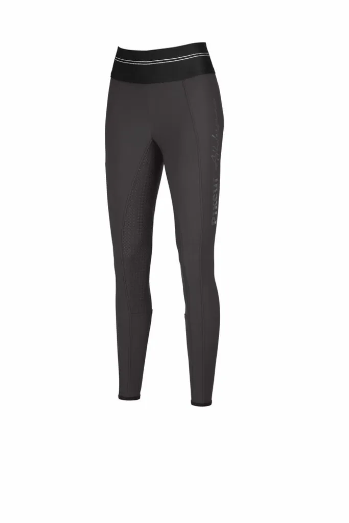 Pantalon équitation type legging Pikeit Gia Grip Marron Licorice T38