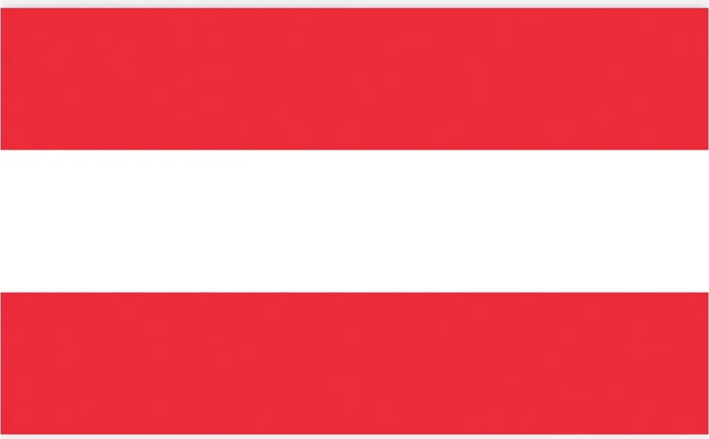 Drapeau Autriche Fan Supporter 90x150 cm - Drapeau Drapeau Sportif