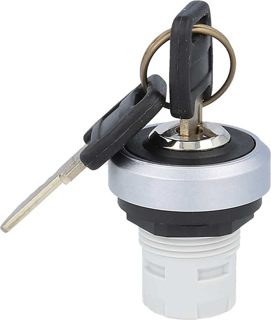 Georg Schlegel Schlüsseltaste rastend rund, OKTRON-R Beleuchtbar: Nein Beschriftbar: Nein - 1 Stück