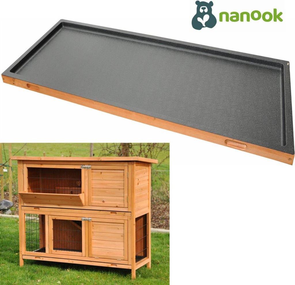 nanook Untere Ersatz Kotwanne Hasenstall Stall Bommel natur 30839