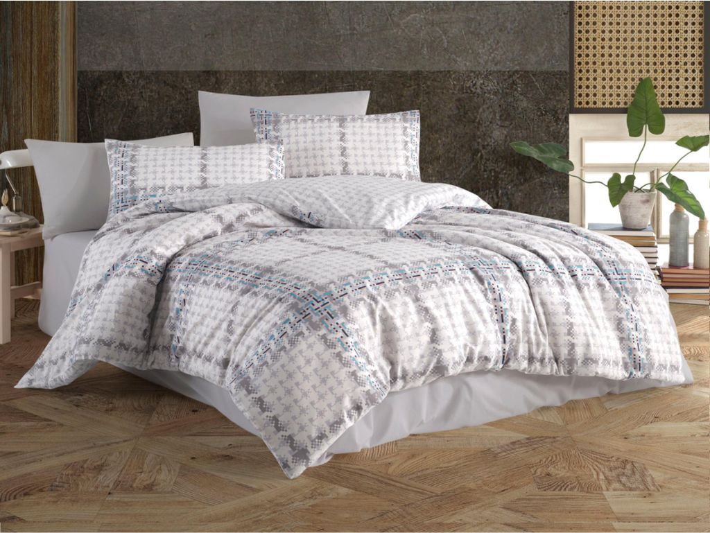 Leinen Satin 140x200, 70x90cm Mira