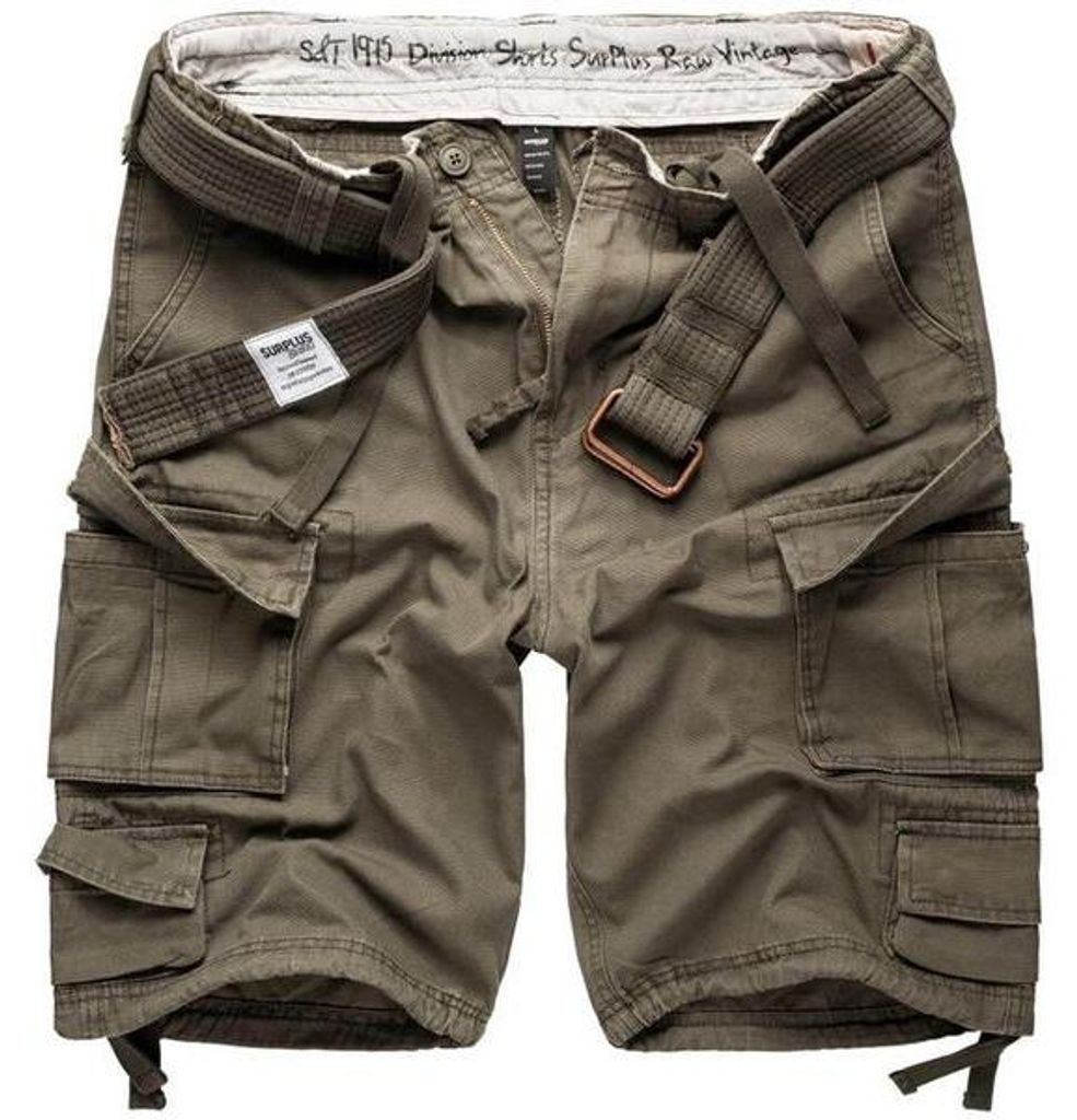 Pánské kraťasy Surplus Division Shorts Olive - XL Obrázok produktu 