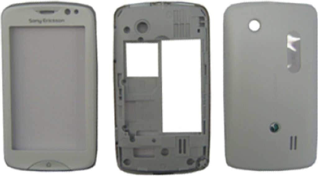 Sony Ericsson CK15 / CK15a - TXT PRO Gehäuse Cover weiss