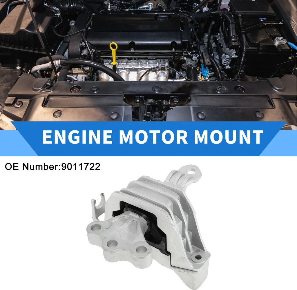 Support Moteur en Métal Anti-Usure Argent pour Chevrolet Cruze Cp1