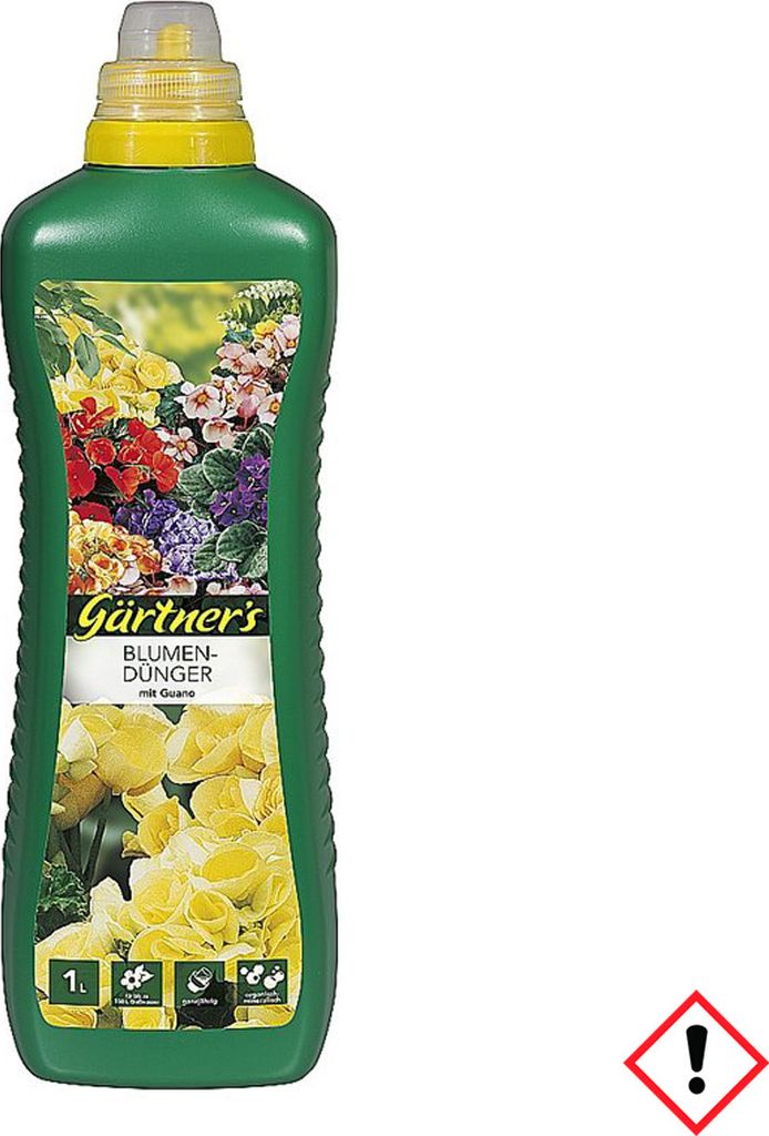 Gärtners Blumendünger Volldünger mit wertvollem Seevogel Guano 1000ml