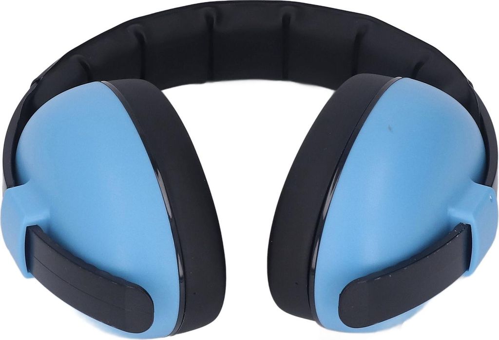 Baby-Gehörschutz-Kopfhörer, hautfreundlich, weich, geräuschunterdrückende Ohrenschützer für Kleinkinder zur Vermeidung von Hörschäden, Blau