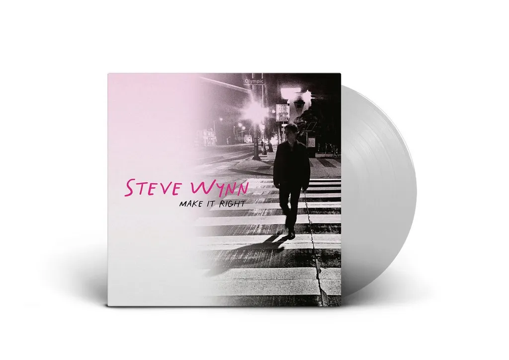 Édition Rare Vinyle Steve Wynn Make It Right Transparent pour Collectionneur