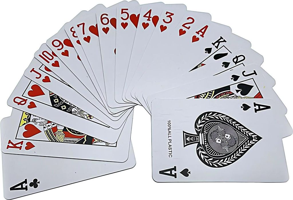 Verk Pokerové karty 100% plast 54ks Obrázek produktu 