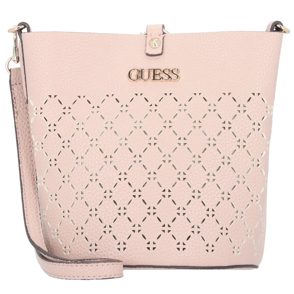 Sac à main GUESS Rose AMARA BUCKET HWXG84 en Simili Cuir Texturé Premium