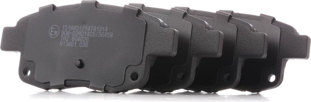 RIDEX Bremsbeläge Satz Hinten für FORD Transit Mk6 Kasten (V347, V348, FA) 402B1350