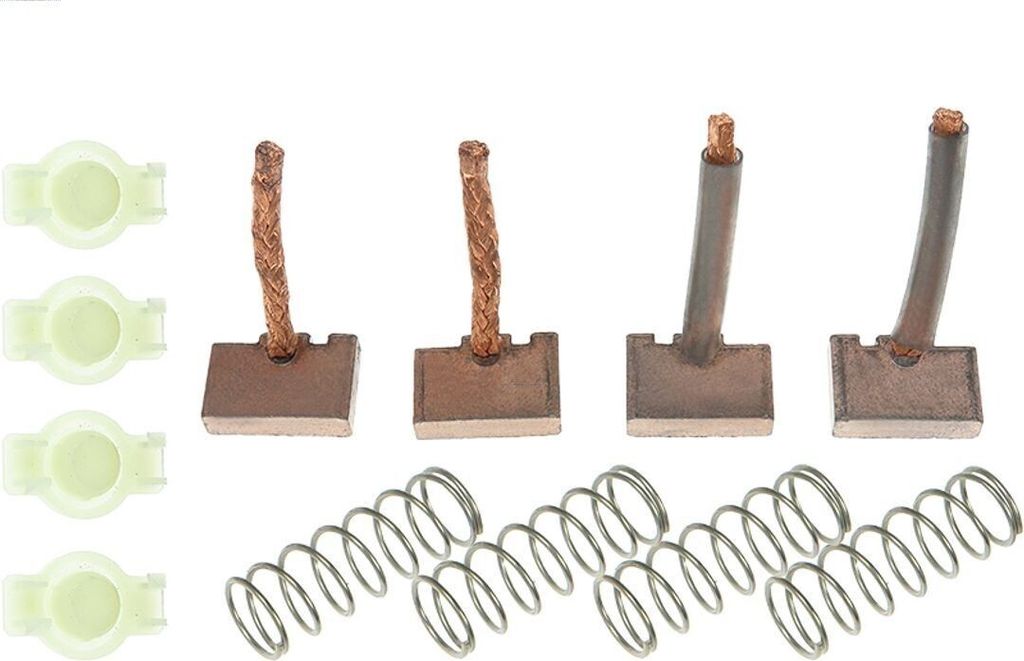 12x AS-PL Anlasser-Kohlebürsten SB9009(LETRIKA) 6,00mm 21,80mm 15,00mm