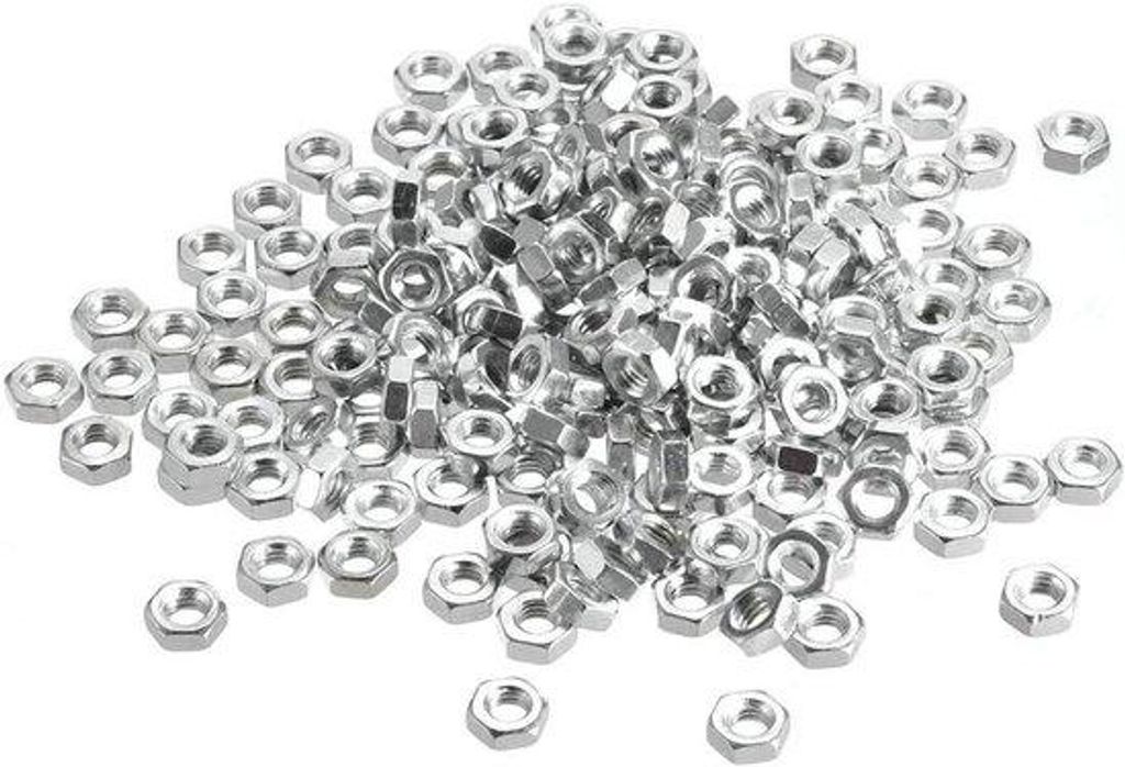 Hex-M4-Karbid-Schrauben in Silber, 200er-Pack - Diverse Anwendungsmöglichkeiten mit langhaltigen Schrauben.