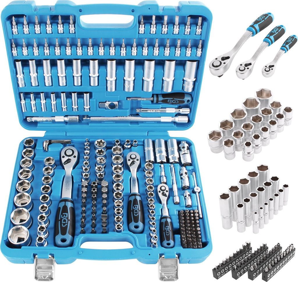 BGS 2243: Set sleutels, 192-delig, Pro Torque® Productafbeelding 
