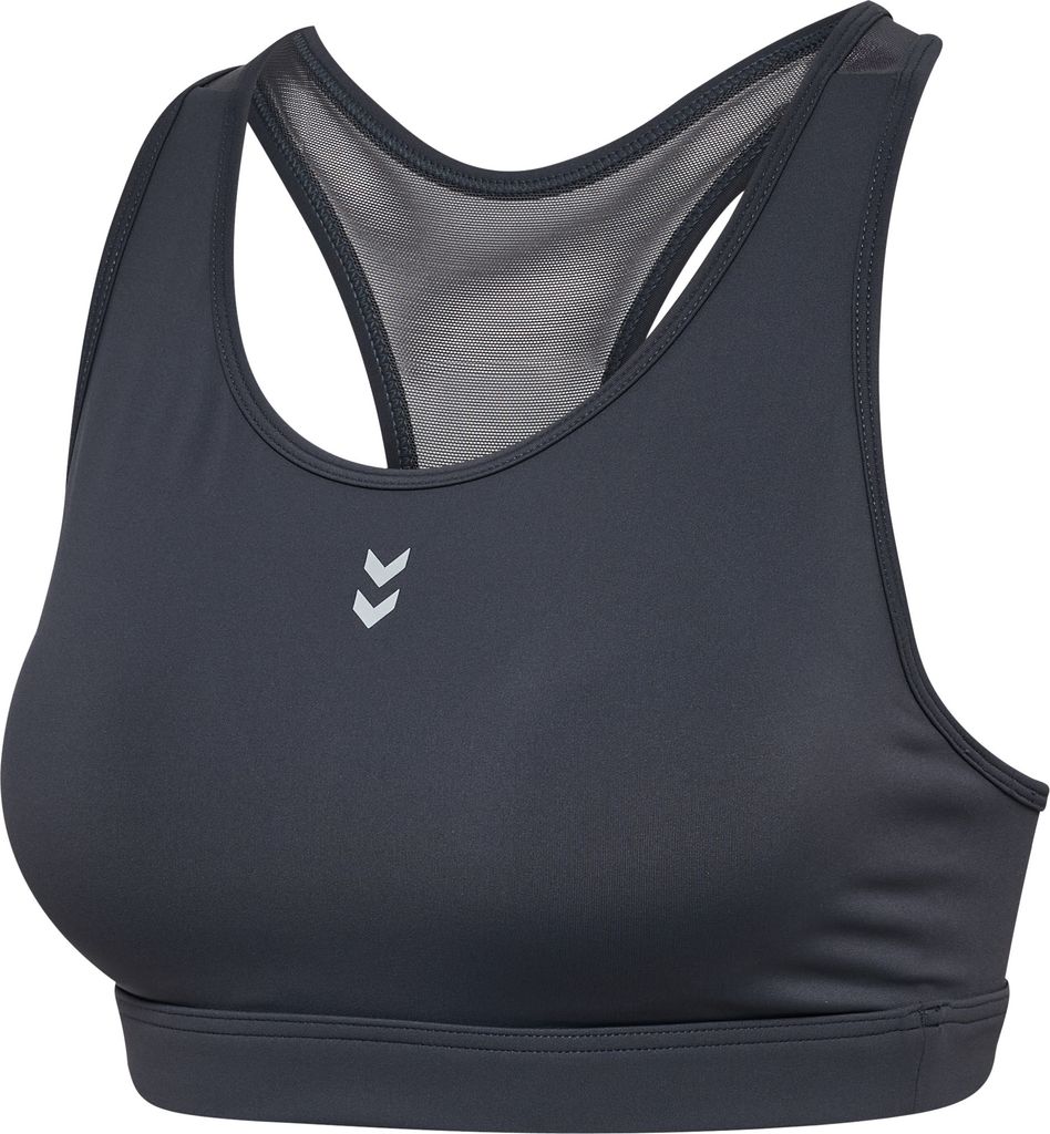 Hummel Hmlpulse Medium Support Bra - ebony, Größe:XL