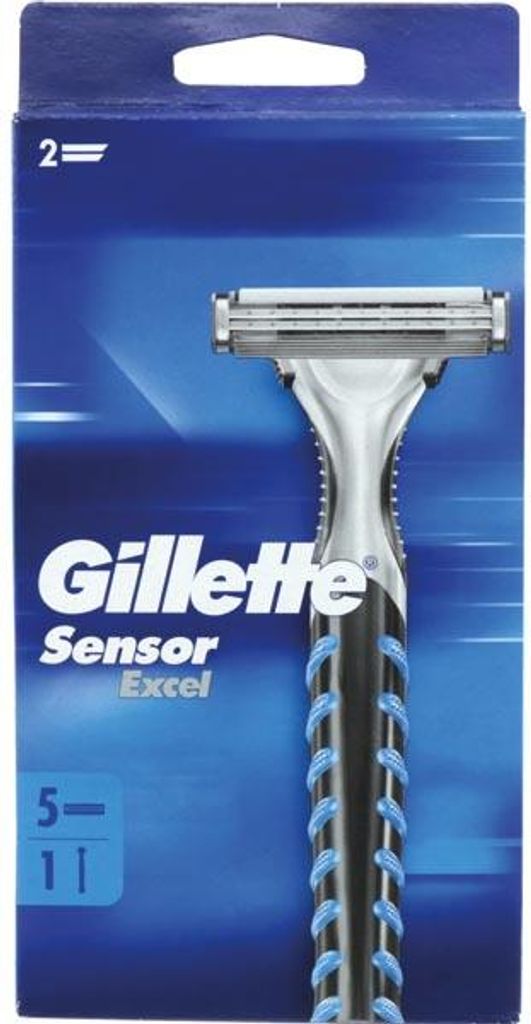 Rasoir Gillette Sensor Excel + 5 lames Image du produit 