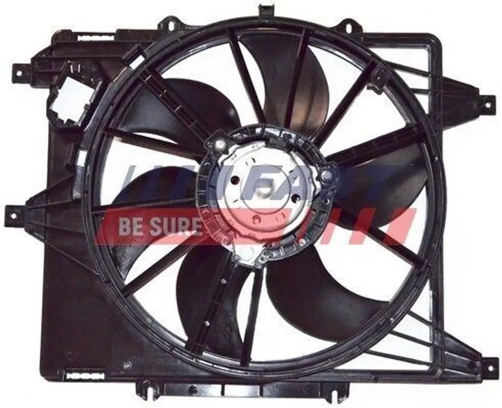 Ventilateur de Radiateur FAST FT56183 pour Clio II et Megane I OE 7701043943