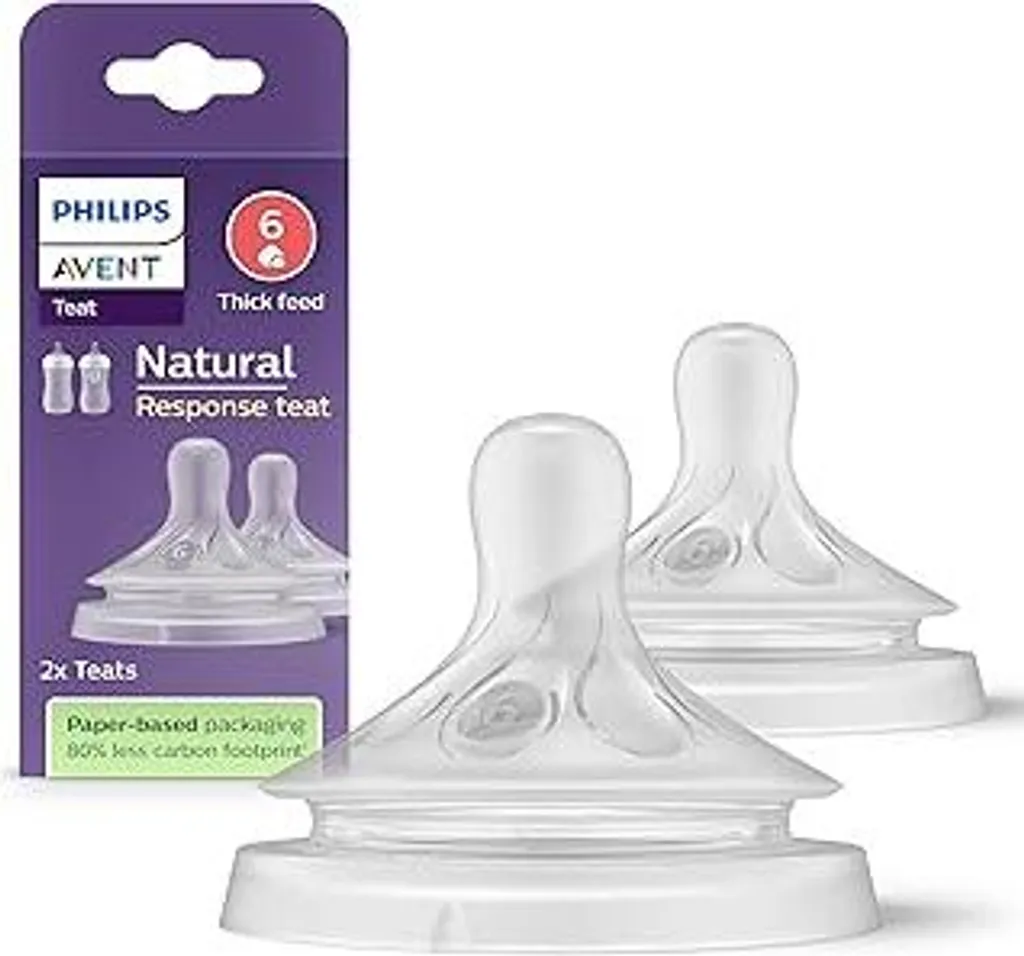 Philips Avent Natural Response Flusso 6 SCY966/02: 2 Tettarelle 6m+