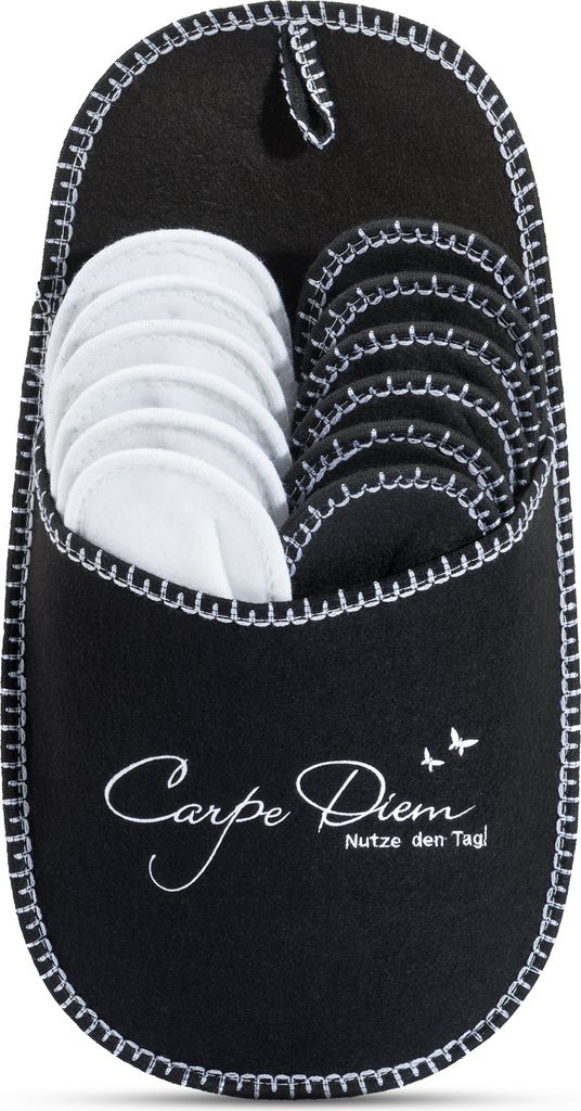 ONVAYA® ABS Gästepantoffeln Carpe Diem 6er Set, Antirutsch Produktbild 