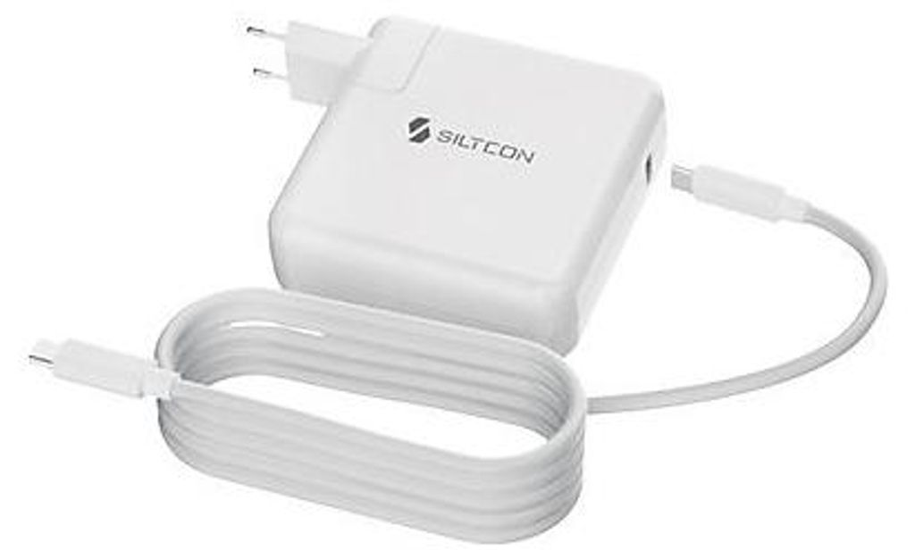 Siltcon USB-C Ladegerät 96W – USB-C Laptop-Netzteil – geeignet für MacBook, Samsung, Lenovo, Dell, HP, Tablets & Smartphones – 15W bis 96...