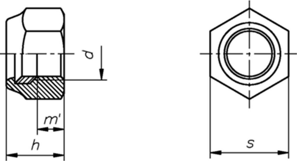 Joseph Dresselhaus Mutter M5 NIRO selbstsichernd