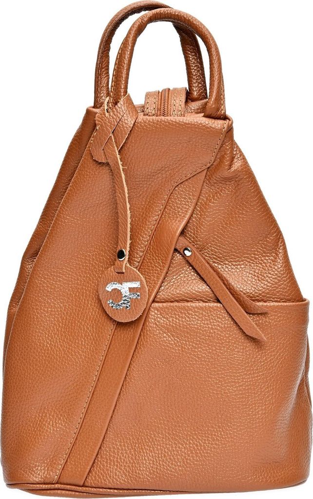 Carla Ferreri_Backpack_AW25 CF 1625_COGNAC