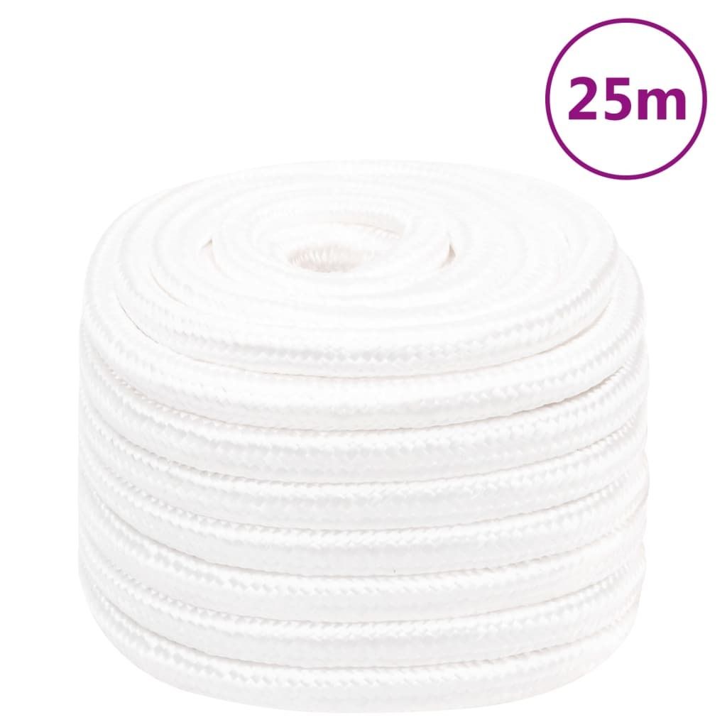 Möbel Bootsseil Weiß 20 mm 25 m Polypropylen - Seile 152579