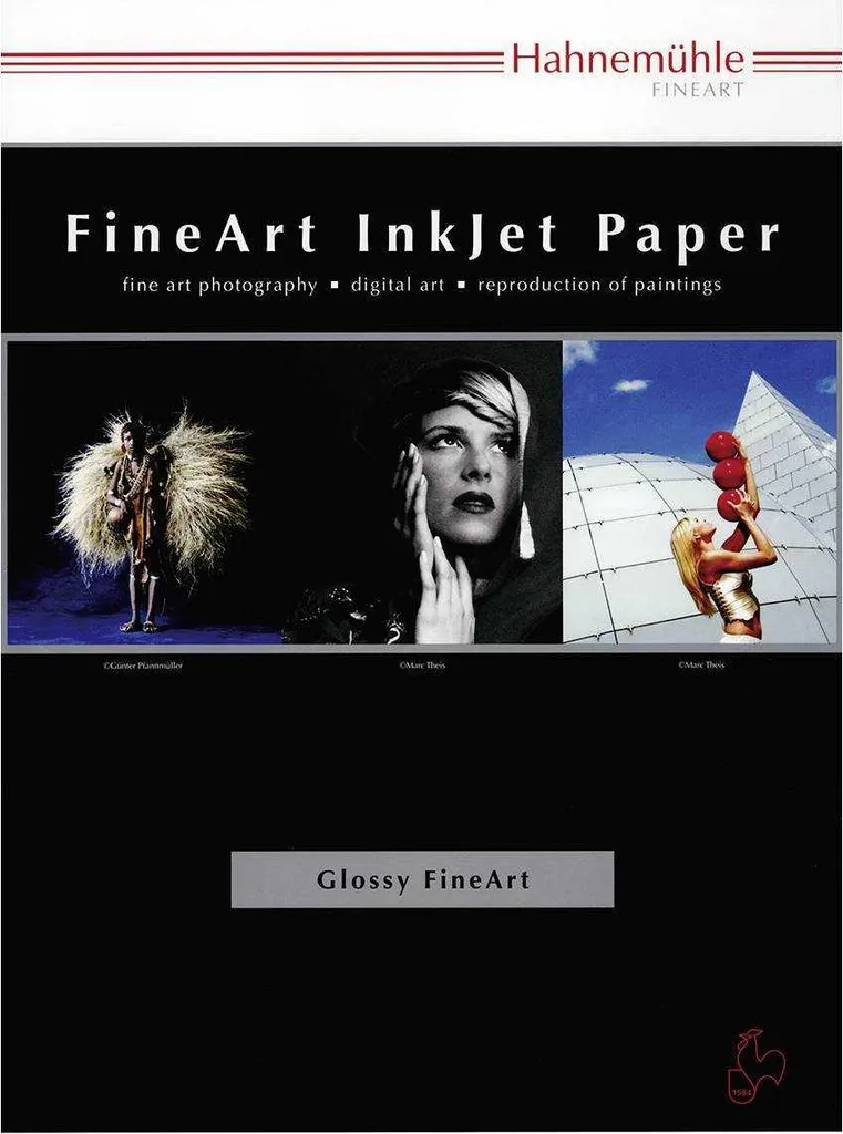 Papier Photo Baryté A4 pour impression jet d'encre FineArt - 410 microns