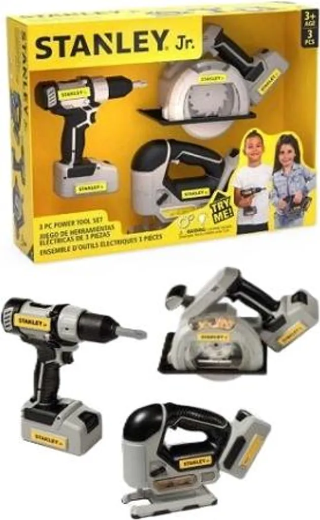 Kit Stanley 3 outils SRP025-SY - Parfait pour la maison et le bricolage