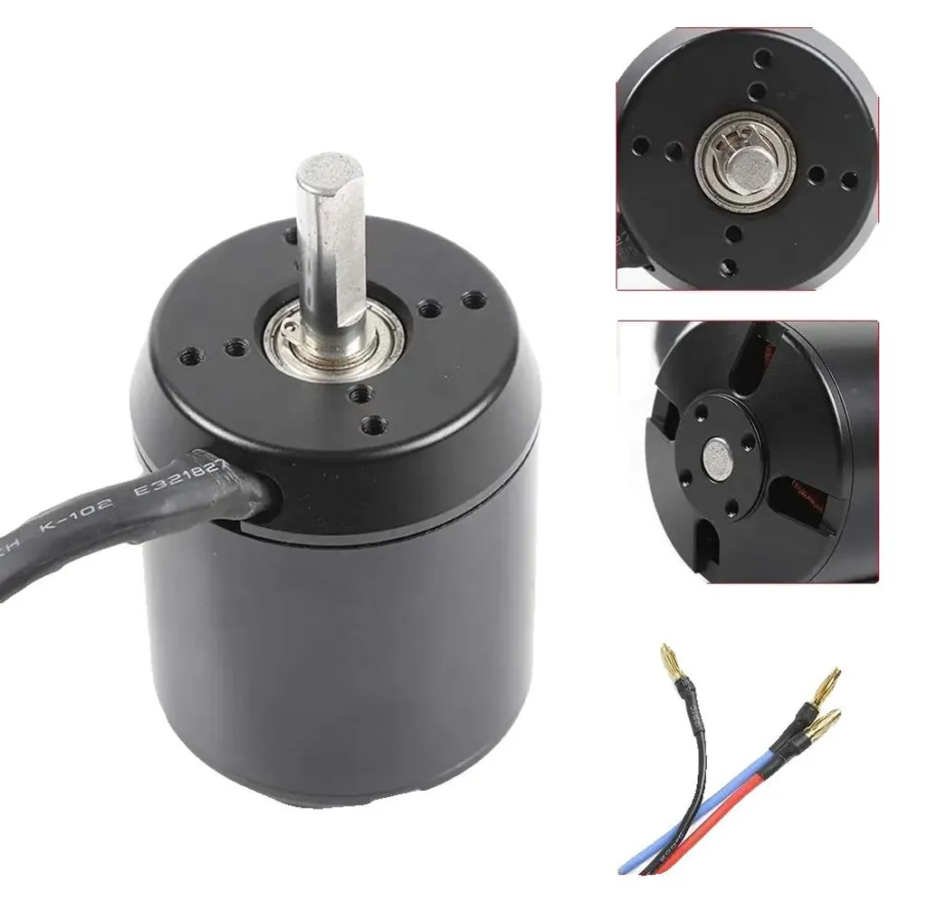 Moteur brushless 120kV 2970W 24-60V pour propulsion électrique haute performance
