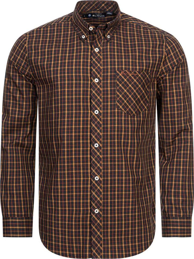 M|BEN SHERMAN House Check Herren Langarm Hemd Produktbild 