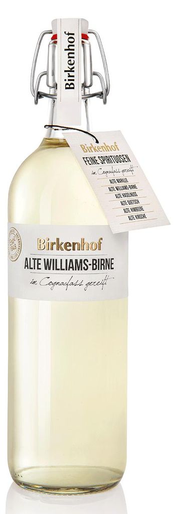 Birkenhof Alte Williams-Birne Obstbrand 1,0L Produktbild 