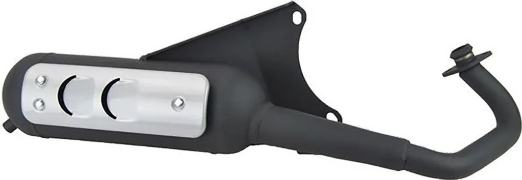 Pot Tecnigas Basic Noir Homologué CE pour Motorisation Piaggio ET2 2T - 5